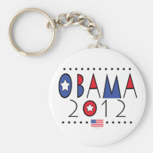 President Barack Obama 2012 Gear Keychain