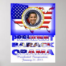 President Barack Obama 2013 Inauguration Print