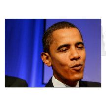 President Barack Obama Greeting Card