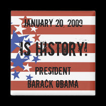 President Barack Obama Inauguration - Magnet magnets