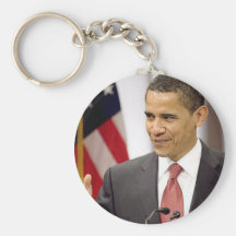 President Barack Obama Keychains