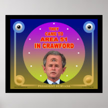 President Dubyada Poster