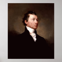 President James Monroe Portrait Print