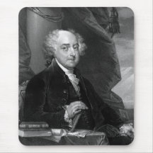 President John Adams Mousepad