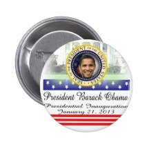 President Obama 2012 Re-election Pinback Buttons