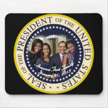 PRESIDENT OBAMA 2013 Inauguration Mousepad