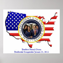 PRESIDENT OBAMA 2013 Inauguration Posters