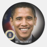 PRESIDENT OBAMA 2013 Inauguration Round Sticker