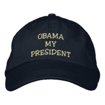 President  Obama Commemorative Souvenirs Embroidered Hats