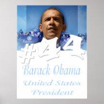 President Obama Huge 30'x40" Poster
