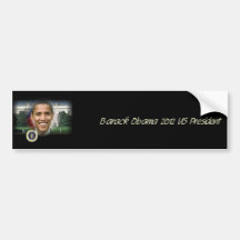 President Obama Presidential Inauguration Bumper Sticker