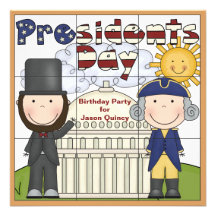 Presidents Day Invitation