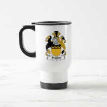 Preston Family Crest Mugs