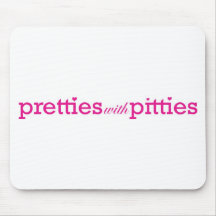 Pretties with Pitties Mousepads