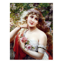 Pretty as a  Rose Postcards