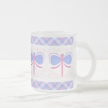 Pretty Blue And Magenta Dragonfly Mug