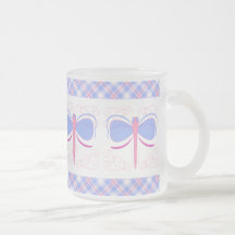 Pretty Blue And Magenta Dragonfly Mug