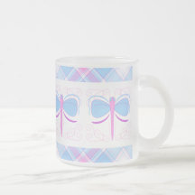 Pretty Blue And Purple Dragonfly Mug