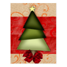 pretty elegant holiday Greeting PostCards