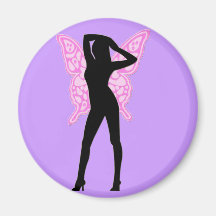 *Pretty Fairy Girl* Design Magnets
