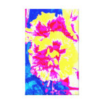 Pretty in Pink and Yellow Stretched Canvas Prints