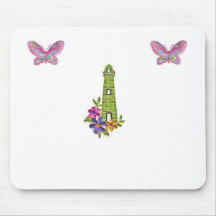 Pretty Lighthouse Mouse Pad