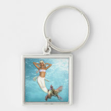 Pretty Mermaid  Keychain