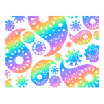 Pretty Paisley Design. Post Cards
