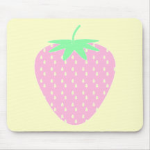 Pretty Pink Strawberry. Mousemat