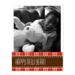 "Pretty Plaid" Photo Postcard