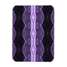 pretty purple black lace design flexible magnets