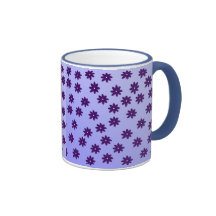 Pretty Purple Flowers Mug