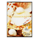 Pretty Seashells Save the Date Card