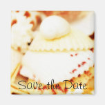 Pretty Seashells Save the Date Magnet