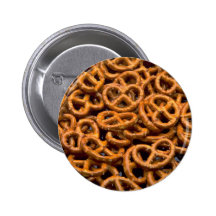 Pretzels Pinback Button