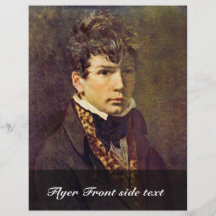 Previously Identified As Ingres Portrait Reidentif Flyer Design