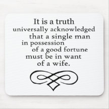 Pride and Prejudice Mouse Mats