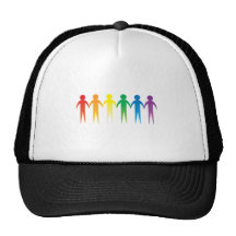 Pride Chain Mesh Hats