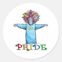 Pride Round Stickers