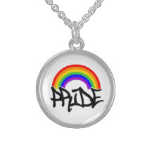 Pride with Rainbow Personalized Necklace