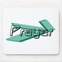 Prière moderne dominos vert mouse pads