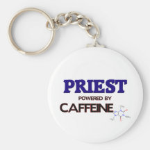 Priest Powered by caffeine Key Chains