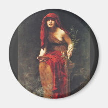 Priestess of Delphi Magnets