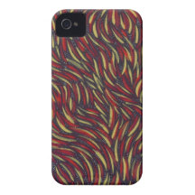 primary colour swirls iPhone 4 Case-Mate case