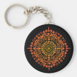 Primitive Art-Sun Keychains