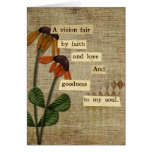 Primitive Greeting Card