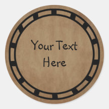 Primitive Paper Sticker