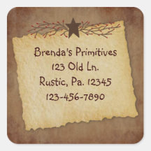 Primitive Paper Sticker