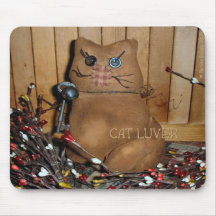 Primitve Cat Mousepad