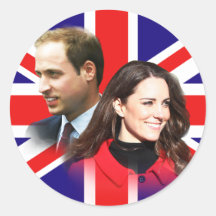 Prince William & Kate Middleton Stickers